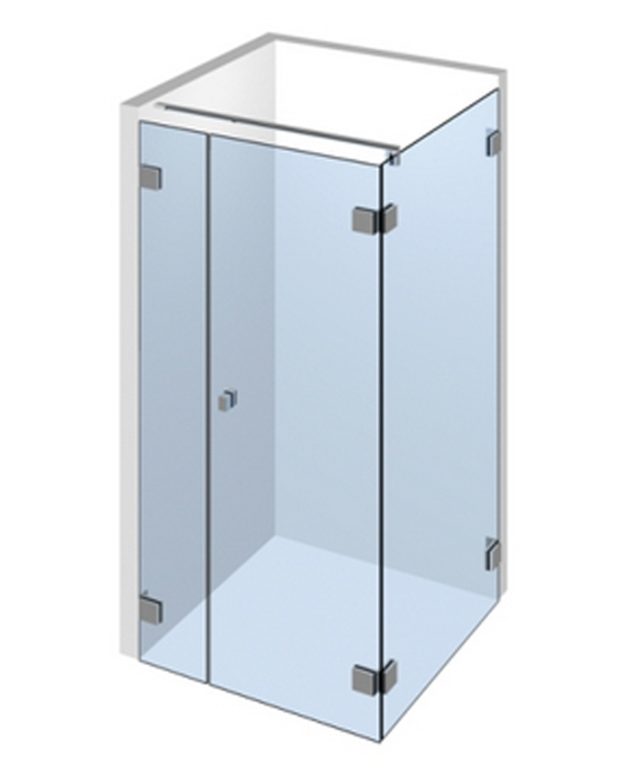 sklenený sprchovací kút otváravý - typ b6